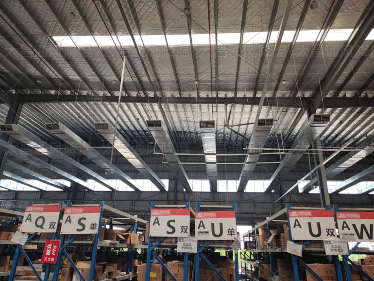 大型廠房怎么通風降溫？安裝環(huán)?？照{(diào)解決