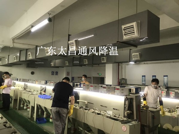 電鍍廠降溫用環(huán)?？照{(diào)解決方案